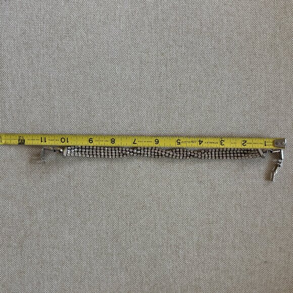 Vintage Rhinestone Necklace Choker - Picture 5 of 5